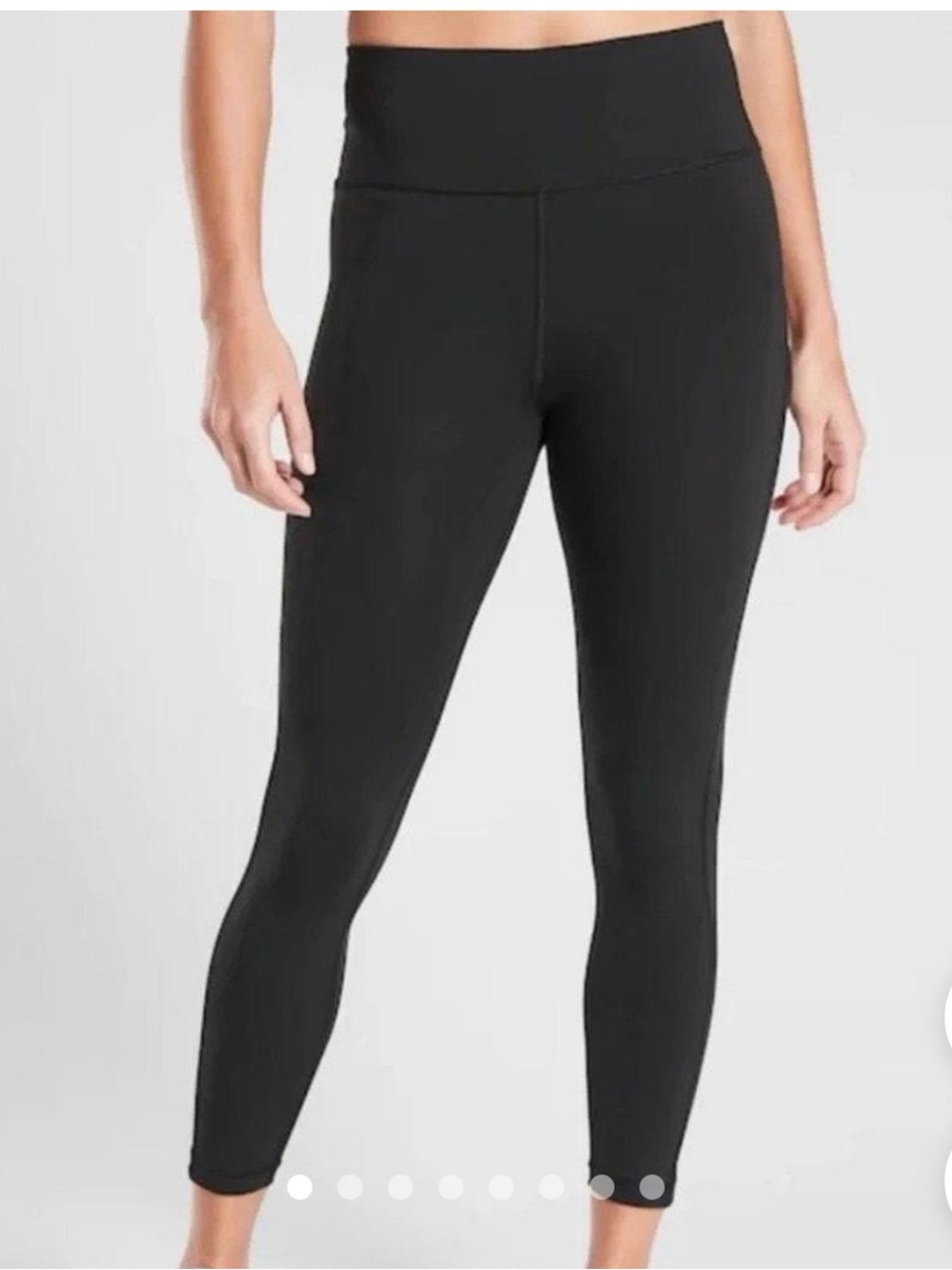Athleta Black Ultimate Stash 7/8 High-Rise Performance Leggings